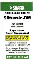 Siltussin Dm Cough Syrup - 8 Oz