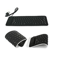 Xindda USB Mini Flexible Silicone Keyboard Foldable for Laptop Notebook, Ship from USA