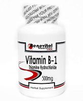 Vitamin B-1 (Thiamine Hydrochloride) 500mg 200 Capsules ~ Renevitol