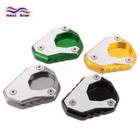 Frames & Fittings Motorcycle Parts Foot Side Stand Extension Pad Support Plate for Kawasaki Versys 650 Versys650 2015 2016 2017 2018 - (Color: Gold)