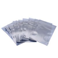 Akozon Antistatic Storage Package Bag 100Pcs/set 6x9cm Antistatic Resealable Ziplock Pouch Storage Bag for Electronic Accessories
