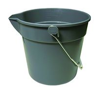 Update International UPP-10 10 Quart Plastic Utility Pail, Polypropylene (PP) Plastic