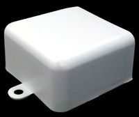 Electriduct Extra Large Latching Cable Raceway Accessories (2100 Series) - End Cap - Black