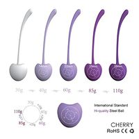 Kegel Exercise Weights - Set of 5 Premium Silicone Vaginal Kegel Balls - Bladder Control Device and Pelvic Exercise Kit - Kegel Muscle System for Beginners, Advanced - Regain Your Tightness