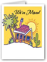 We've Moved Note Card - 10 Boxed Cards & Envelopes