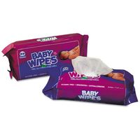 Royal RPBWSR80 Baby Wipes Refill Pack Scented White 80/Pack 12 Packs/Carton