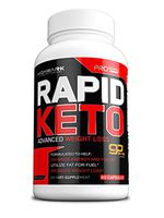 Rapid Keto Diet Pills | Advanced Ketogenic Diet Weight Loss Supplement | BHB Salts Exogenous Ketones Capsules for Men & Women | Fast & Effective Ketosis Diet Fat Burner | Instant Keto Boost | 60