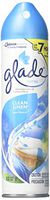 Glade Air Freshener, Aerosol Spray, Clean Linen, 8 Oz (Pack of 4)