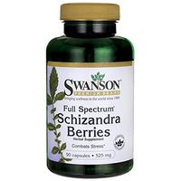 Swanson Full Spectrum Schizandra Berries 525 Milligrams 90 Capsules