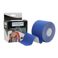STpro Elastic Waterproof Kinesiologie Tape 2" x 16.4 ft,1 Roll,Dark Green