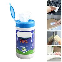 zapture Disposable Hand Wi-PES Skin Toys Cleaning Cotton Dis-infe-ction Wi-PES for Car Home Cleaning, 60pcs