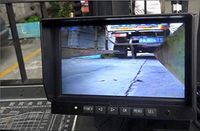 Forklift Wireless Camera System: Quad-View 4 Channel Monitor, 1 Fork Camera, 1 Backup Camera, 1 Battery Pack