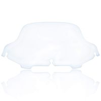 Clear 8" Wave Windshield Windscreen For Harley Touring FLHT FLHTC FLHX 1996-2013