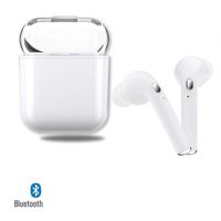 Bluetooth Headset Wireless Earbuds Sweatproof Sports Headphones with Charging Case Mini Size HD Stereo in-Ear Noise Canceling Earphones with Mic for Phone iOS Android Smart Phoneso