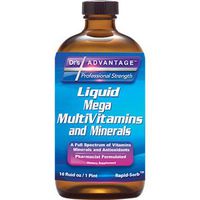 Liquid Mega MultiVitamins and Minerals 16 Fl oz