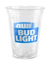 Disposable Bud Light Cup 15 Oz. - Pack of 50