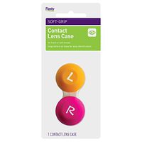 Flents Contact Lens Case, Soft Grip, Colors May Vary