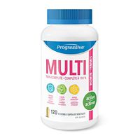 Progressive Adult MultiVitamin for Women - 120 Capsules | Made with Cranberry, Green Tea and Green Food Concentrates