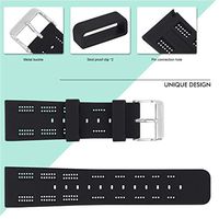 Lyperkin Watchband for Fitbit Versa Lite, Soft Silicone Openwork Breathable Sport Strap Replacement Watch Bands Compatible with Fitbit Versa Lite
