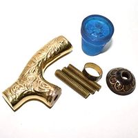 Nautical World Men Derby Cane Walnut Maple, Solid Brass Handle -Affordable Gift! Item, Affordable Gift Decorative Walking Cane Fashion Statement for Men/Women/Seniors/Grandparents! Item