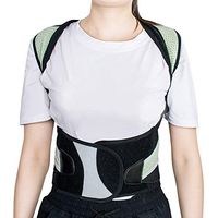 Denshine Fully Adjustable Children Posture Corrector Shoulder Support Back Brace M(24-28in) for Improve Upper and Lower Back Pain Relief for Women & Men