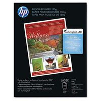 HP Q6543A Color Laser Brochure Paper, 98 Brightness, 40lb, 8-1/2 x 11, White, 150 Shts/Pk