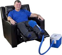 Polar Products Active Ice 3.0 Knee & Joint Cold Therapy System with Digital Timer Includes Knee Bladder, 9 Quart Cooler