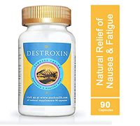 DESTROXIN | Supports Natural Energy & Relief of Nausea, Diarrhea, & Headaches | Body Alkalinity & pH Increaser | Cellular Detox with Zeolite, B-12, and Calcium (90 Capsules)