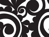 Classic Wrap - Bold Scroll 18"x417' Gift Wrap Half Ream Roll (1 roll) - Wraps -M2135H18