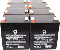 12V 5Ah Parks 311A Medical Printer Medical Replacement Battery SPS Brand (8 Pack)