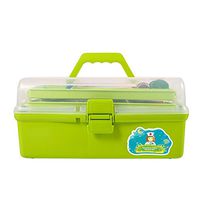 WUSHIYU First Aid Kit Home First Aid Box First Aid Case Children's First Aid Kit First Aid Supplies Storage Box Medicine Storage Container Medicine Box (Color : Green)