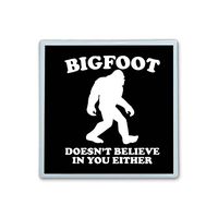 XIANN Care Contact Lens Box Holder Container Case Storage Eyecare Kit - Bigfoot Doesn't Believe In You