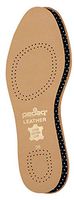 Pedag Flat 2 Pair Tanned Leather Insole with Effective Active Carbon Filter for Odor Control, US M10EU 43, 4.2 Ounce