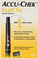 Premium-USA ACCU-Chek Fastclix Lancing & Lancets Device 1 Diabetes Testing Kit with Drum