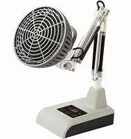 GQ-HOME TDP Far Infrared Heat Lamp Mineral Therapy for Effective Pain Relief Improve Blood Circulation Desktop Set Without Red Light