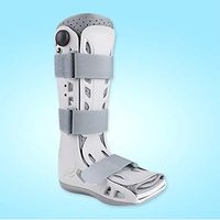 SUN RDPP Foot Supports Walking Boot Brace Adult Cast Fixed Cam Fracture with Plastic Uprights for Sprains and Airbag Design,L