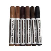 Tharv❤Wood Furniture Repair Pen Marker Pen Wax Scratch Filler Remover Repair Fix 12Pc Pink