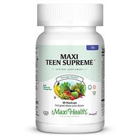 Premium Multivitamin for Teenage Boys - Boost Energy, Focus & Metabolism - Detox and Antioxidant Defense - 1 Month Supply - Kosher - Teen Supreme, His by Maxi Health