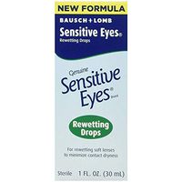 Bausch + Lomb Sensitive Eyes Rewetting Drops - 1 oz, Pack of 5