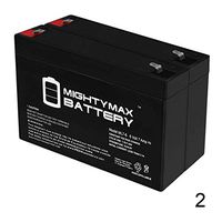 Mighty Max Battery Exit Sign Battery 6V 7AH New Backup - 2 Pack Brand Product