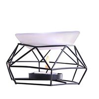 Baomabao Stainless Steel Oil Burner Candle Aromatherapy Oil Lamp Home Decorations Aroma Furnace