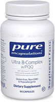 Pure Encapsulations - Ultra B-Complex w/PQQ - Hypoallergenic Supplement with Enhanced Vitamin B-Complex for Mitochondrial and Nerve Health - 60 Capsules