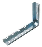 Quest Manufacturing Cable Tray L Wall Bracket, 12", Zinc (CT0025-12-03)