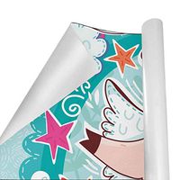 Gift Wrapping Paper Roll Cartoon Funny Pig for Birthday,Holiday,Wedding,Baby Shower Gift Wrap - 3Rolls - 58inch x 23inchPerRoll
