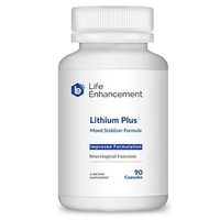 Life Enhancement Lithium Plus | Enhance Mood, Learning, Memory, Emotional Wellness | with Turmeric, Taurine, and Hesperidin | 90 Servings