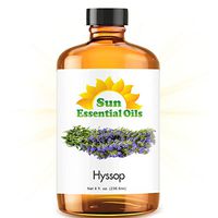 Hyssop Essential Oil (Huge 8oz Bottle) Bulk Hyssop Oil - 8 Ounce
