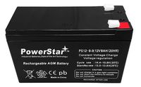 PowerStar Replacement APC Back-UPS ES 500 Battery 12V 8Ah
