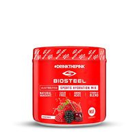 BioSteel High Performance Sports Hydration - Sugar Free Drink Mix, Mixed Berry Flavor, 20 Servings