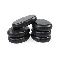Omwah Basalt Hot Stone Massage Kit (6Pcs Medium)