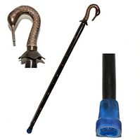 Nautical World Vintage Duck Brass Handle Wooden Walking Stick for Men & Women, Affordable Gift Decorative Walking Cane Fashion Statement for Men/Women/Seniors/Grandparents! Item New Year Gifts, Gift